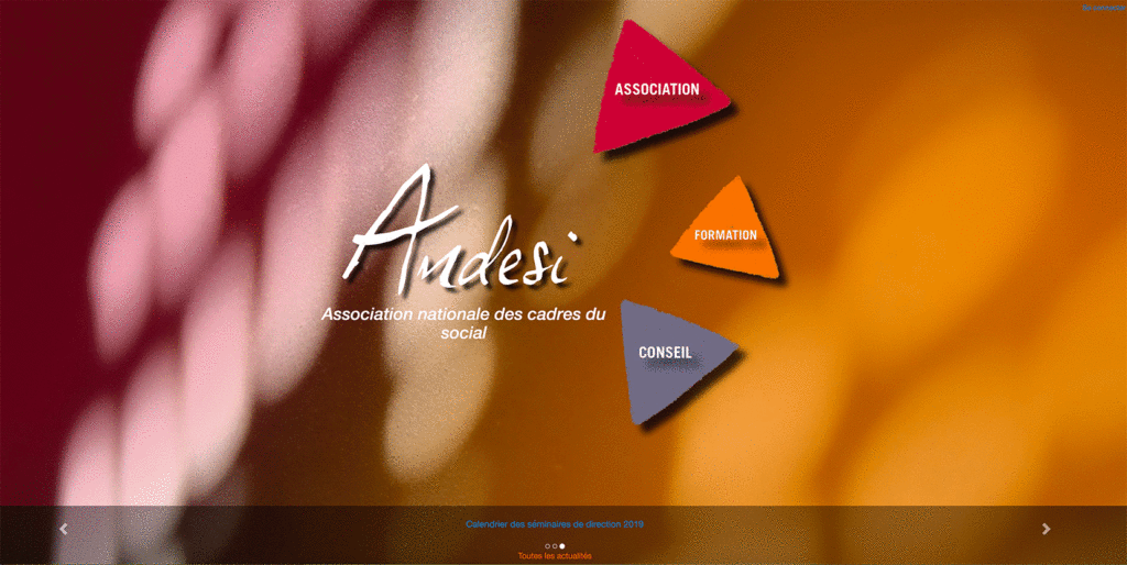 Le site d'un centre de formation